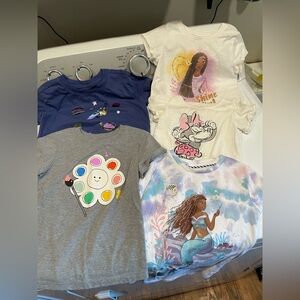Bundle of Girls Tees 4/5T